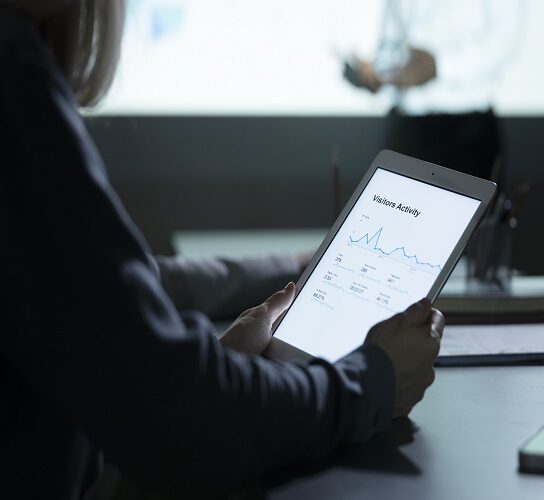 person-reading-data-tablet Sentiment Analysis